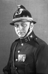 821137 Portret van D. Vleming, geboren 1882, commandant van de brandweer te Utrecht (1923-1939), overleden 1939.